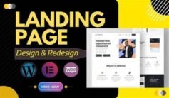 100% WordPress site & Landing Page Design